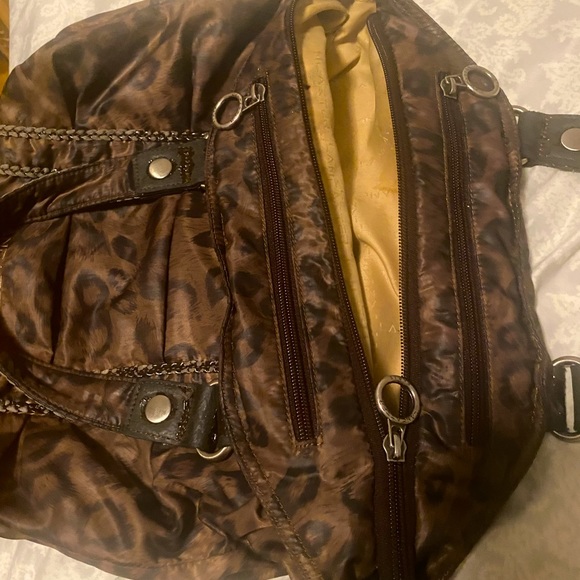 Authentic Lancaster designed brown shoulder bag . - Picture 10 of 16